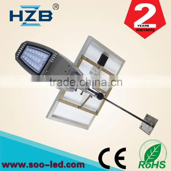Trade Assurance Sign in Solar Lights All in One Solar Street Light Outdoor Waterproof 20w Solar Road Light photo-2
