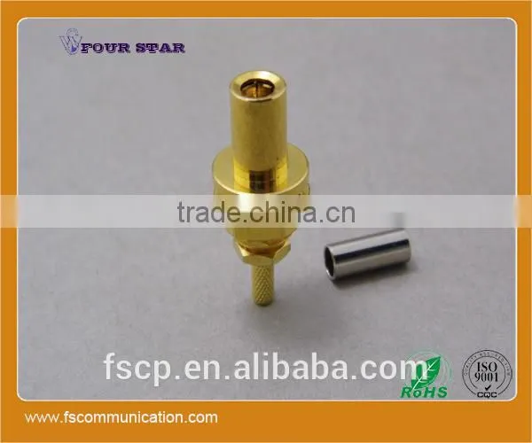 SMB Connector Female Back Bulkhead Crimp for RG316 Cable photo-3