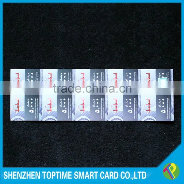 Top Print 10 in 1 Scratch off Paper Card photo-2