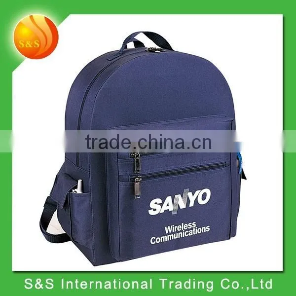 Cheap Promotional School Backpack With Two Front Zipper Pockets photo-2