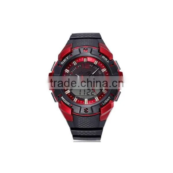 Glaring Luminous Hands Analog Digital Watch for Men 2015