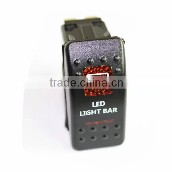 High Quality 5 Pin 12v 24v Auto / Marine Led Light Rocker Switches photo-5