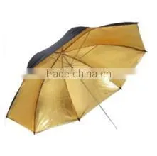 Photographic Equipment Gold Black Reflective Umbrella photo-4