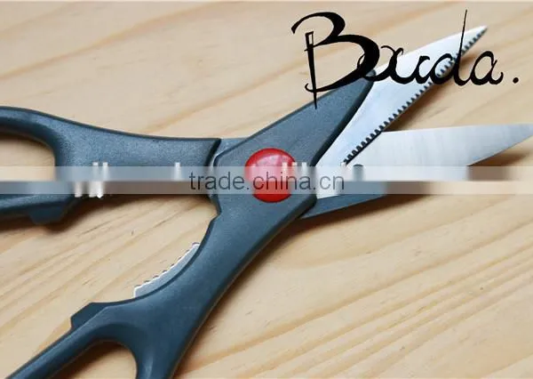 Multifunction Stainless Steel Kitchen Scissors With PP Handle BD-S1633 photo-2
