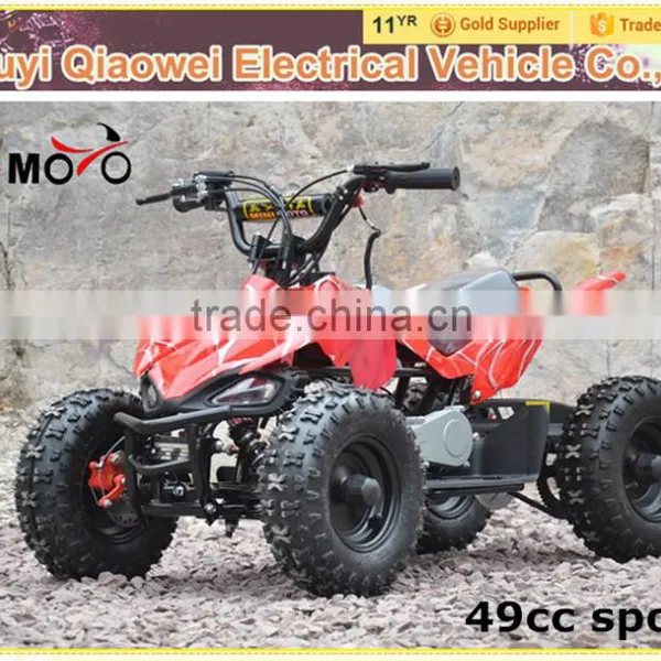 QWMOTO CE 49cc Mini Quad ATV 49cc Pcoket Bike ATV 49cc Go Kart ATV 49cc Kids Buggy 49cc Mini Moto Motorcycle Kids ATV
