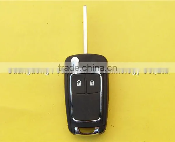 2 Buttons Flip Remote Key for Chevrolet Cruze HU100 Blade photo-2