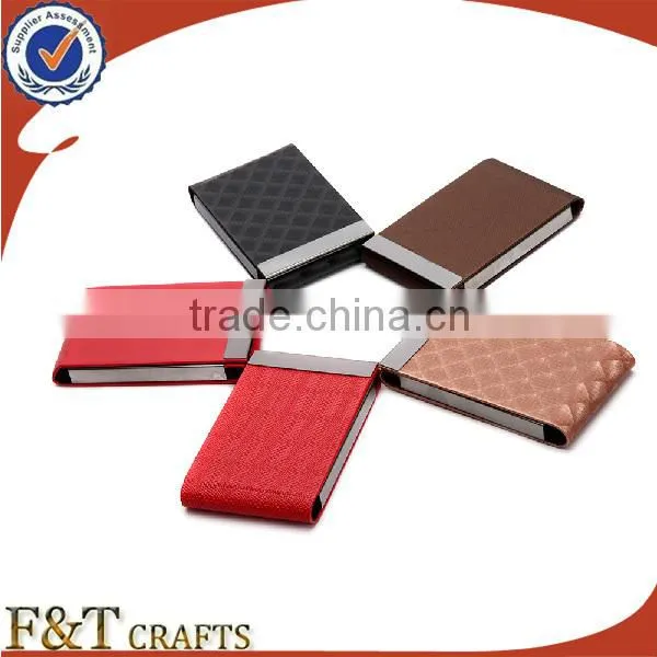 Cheap Hot Sales Leather and Metal Name Card for Wholesales
