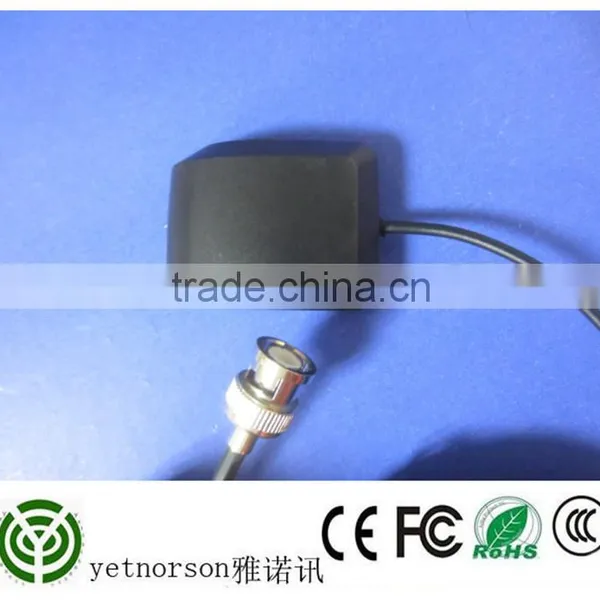 Car Vehicle Active GPS Antenna With Magnetic Base Mount 3 Meters RG174 Cable With BNC Connector