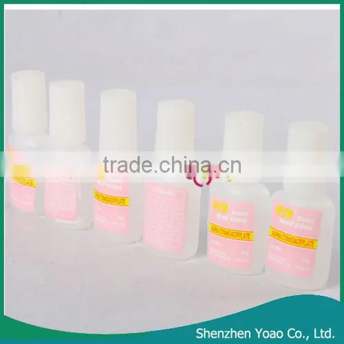 Cheap Price Wholesale 6 Bottles Acrylic Nail Art Glue Nail Glue 10g