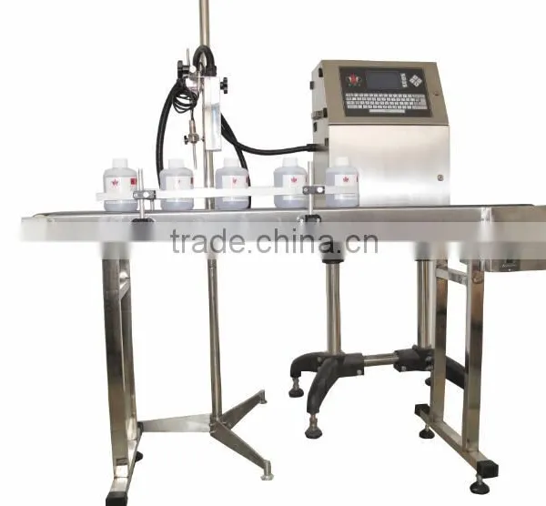 Cost-efficient Automatic 1-4line Black Ink Continuous Inkjet Printer for Date Printing Supplier's Choice photo-2