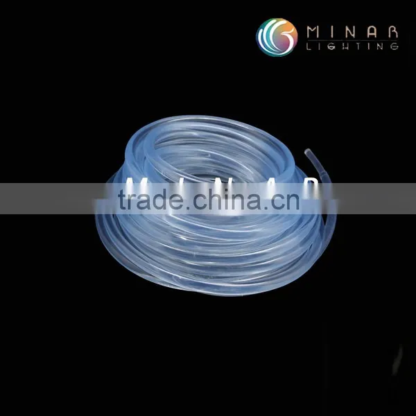 2015 Chinese 4mm Polymer Side Glow Fiber Optic Lighting Cable photo-3