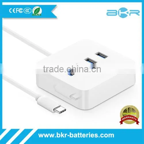 Computer Accessory 4 Port Usb Hub Usb3.1 Type c Hub for Macbook photo-3