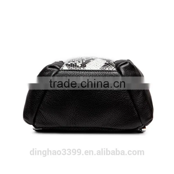 2016 New Design Messenger Bag Snake Pattern Leather Bag Men's Fashion Bag photo-5