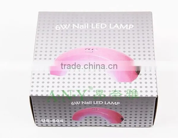 Hot Sale Whole Seaaon 6W Led Lamp Nail Polish Tools Uv Lamp Light To Mini Nail Dryer photo-6