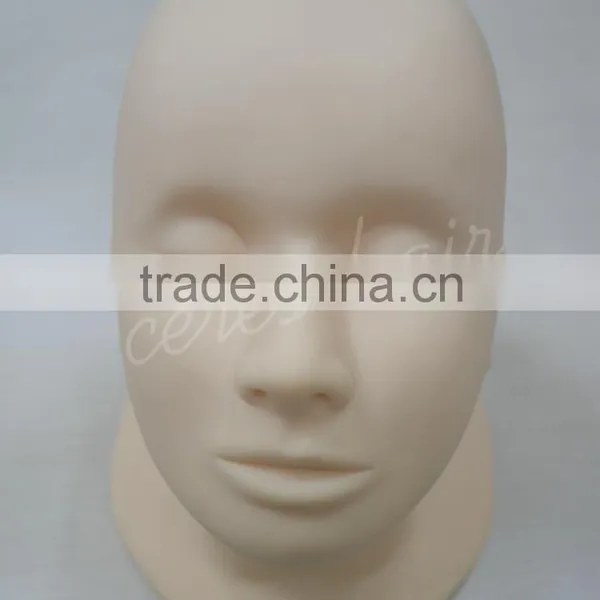 Two-Face Make-up Trainning Mannequin Head, High Quality Permanent Makeup Cosmetic Mannequin Head Model Head Without Hair photo-5