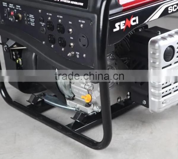 Ac Single-Phase Senci Brand 3500W Open Tyep Inverter Generator photo-6