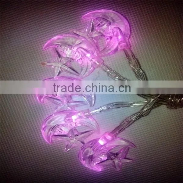 10L Led Battery Moon and Star Light Led Christmas String Light photo-2