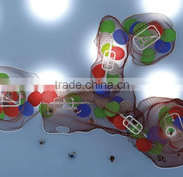 Indoor and Outdoor Kids Climbing Playground KQ500103A photo-2