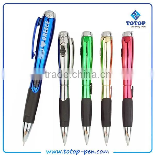Advertising Stamp Light Promotional Metal Pen photo-3