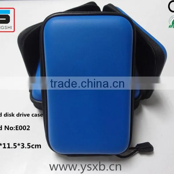 Blue External Hard Disk Drive Enclosure 2.5" Hdd Carrying Case photo-4