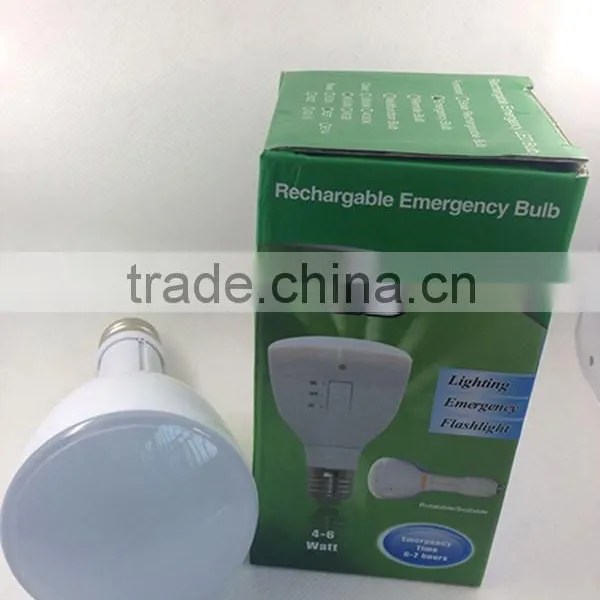4W E27 Multifunction Retractable Rechargeable LED Bulbs Emergency Light photo-6