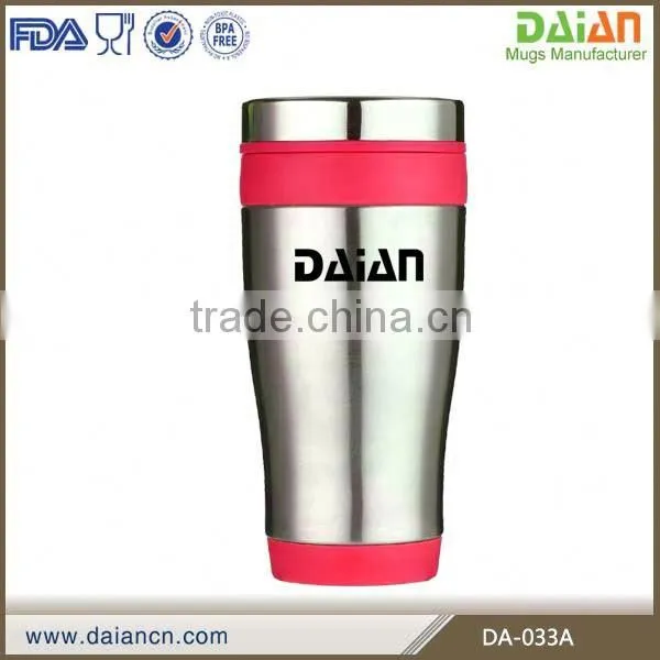 Portable Transparent Vacuum Flask Coffee Pot Thermos