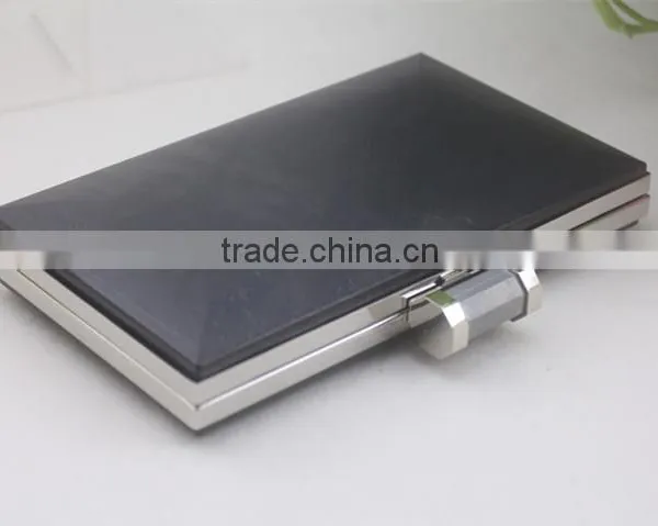 2016 Shiny Silver Box Purse Frame for Dressing Hard Case Clutch photo-4
