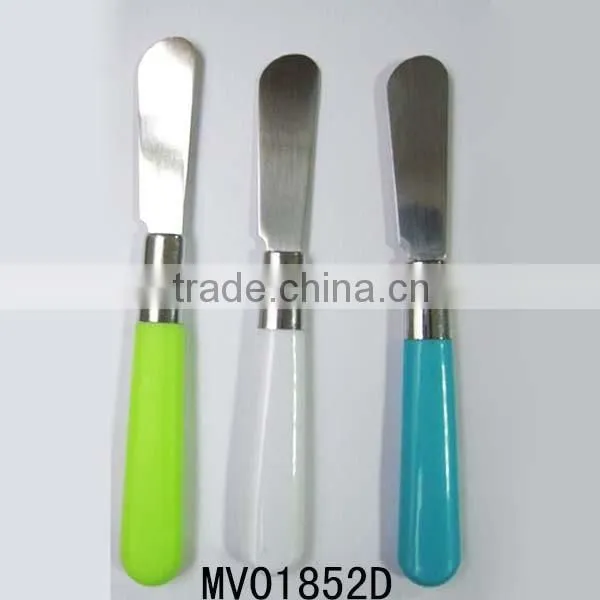 S/S PLASTIC HANDLE BUTTER KNIFE