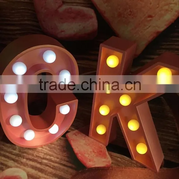 Direct Manufacture of Illuminated Sign Letter Light Marquee Letters Light for Decoration photo-3