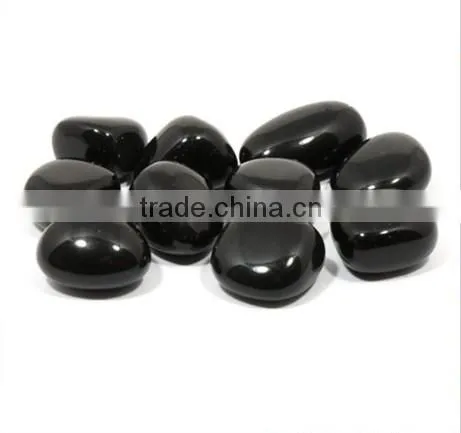 High Quanlity Black Obsidian Stone Beads for Jewelry Making photo-2