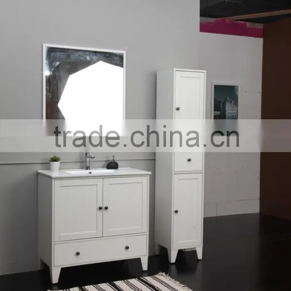 Dongguan Manufacture Floorstand Small Bathroom Vanity Cabinets photo-4