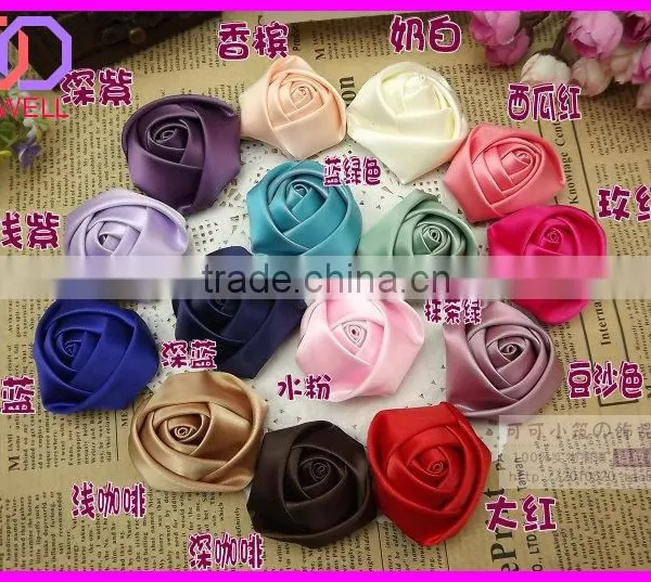 Wedding Decor Handmade Stain Flower Ribbon Rose photo-2