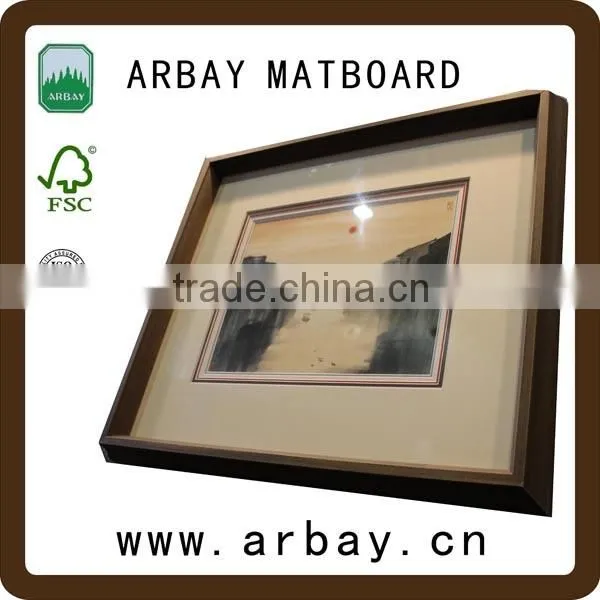 Wholesale 8*10" Colorful Collage Cream Paper Photo Frame Mat Board photo-3