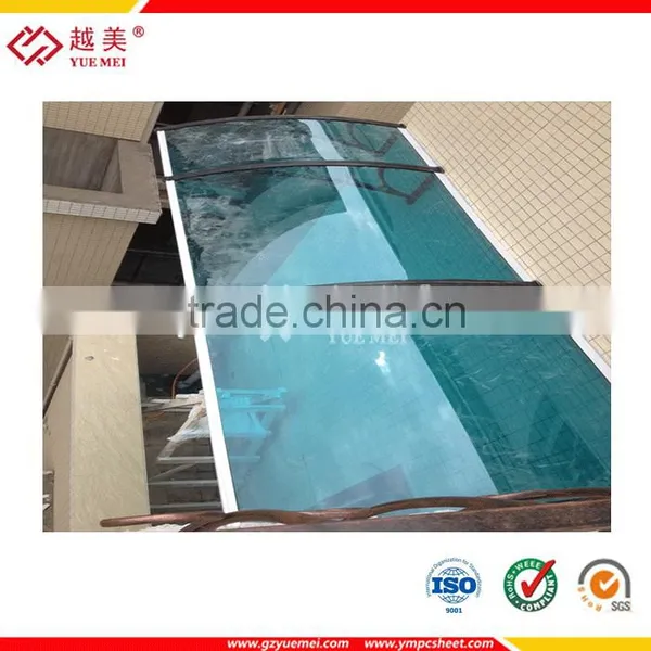New Styles !roof Sheets Polycarbonate Awning pc Awning,black Brackets,outdoor Awnings photo-3