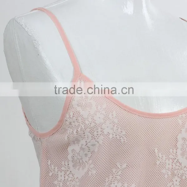 F5S15298 Printing Lace Sexy Camisole for Woman photo-4