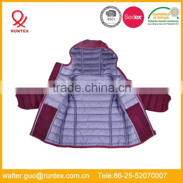 Baby Girls Padded Jakets With Hood RKJ002 photo-3