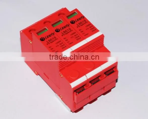 LDC 10KA Photovoltaic dc Lightning Protection Suitable for PV DC System Lightning Protection