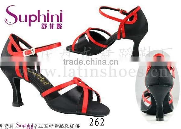 Suphini Silver High Quality Popular Women Latin Dance Shoes photo-3