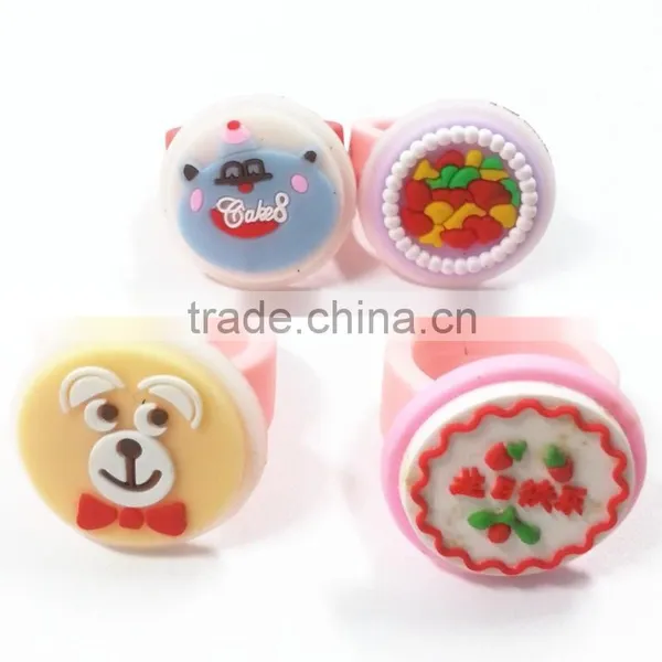 Soft Pvc Finger Rings for Birthday Party Gifts photo-3