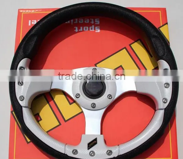 2016 Hot Sale Steering Wheel 350mm Deep Corn Drifting Steering Wheel photo-3