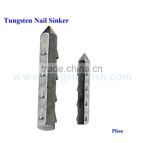 Fishing Tackles Chinese Tungsten Pagoda Nail Sinker Distribute of China Fishing Sinker Tungsten Fishing Tackle photo-3
