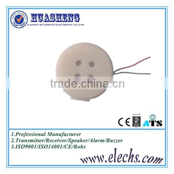 Professional Manufacturer 40mm Round Wired ABS Micro Transmitter photo-2