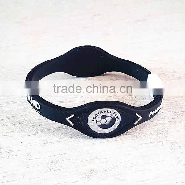 Power Energy Bracelet Middium Size White Red Black photo-2