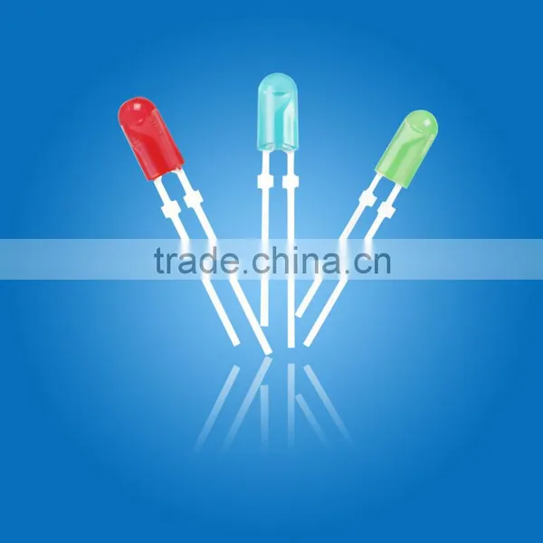 glass neon sign 5mm green Led Light-emitting Diode lamp table