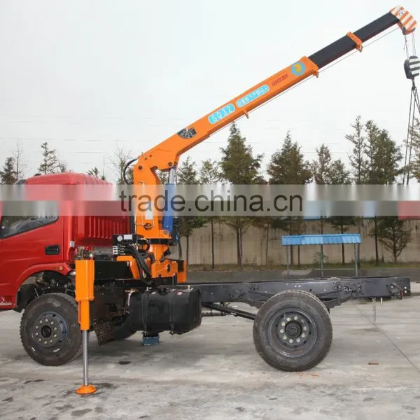 3.2ton Quicklift Compact Cranes, SQ3.2S3, Hydraulic Truck Crane With Telescopic Booms. photo-6