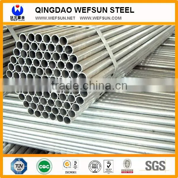 China Supplier Factory Galvanized Steel Pipe/tube Round Steel Pipe Galvanized Pipe/tube