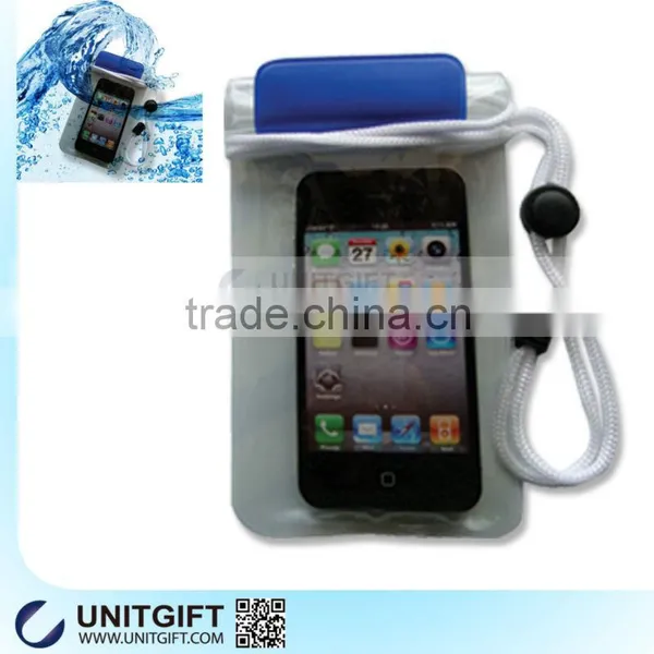 IPX8 Universal up to 5.5 Inch Mobile Phone Waterproof Case for Skating Boating Swiming photo-3
