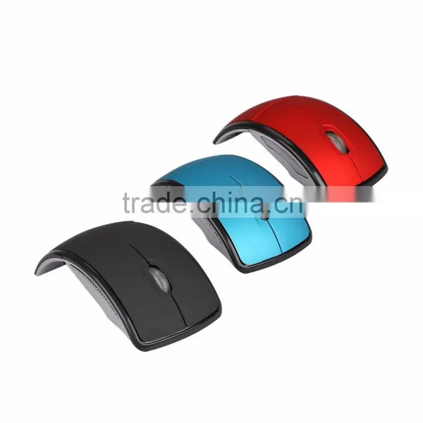 ARC Foldable Folding Gift Promotional Custom Logo Wireless Mouse photo-5