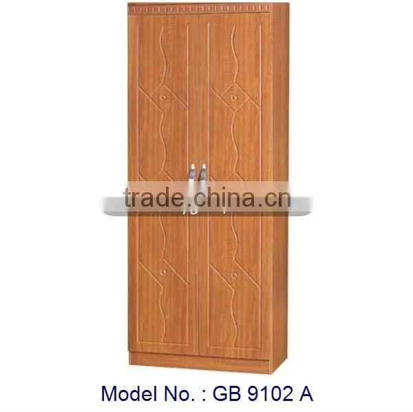 2 Doors Wardrobe For Bedroom Home Furniture, Wardrobe Cabinet, Cheap Bedroom Furniture, Laminate Wardrobe Designs