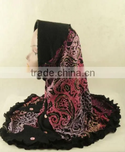 OEM Muslim Hijab Scarves Headpiece photo-5